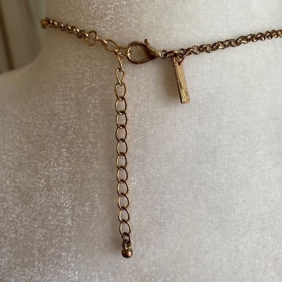 Long Tassel Necklace Faceted Beads Pearls Gold - Picture 6 of 10